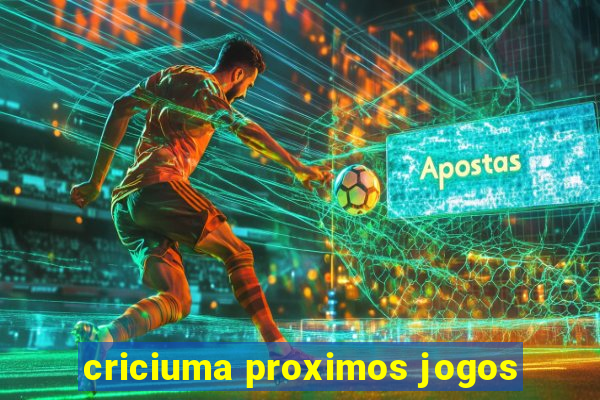 criciuma proximos jogos